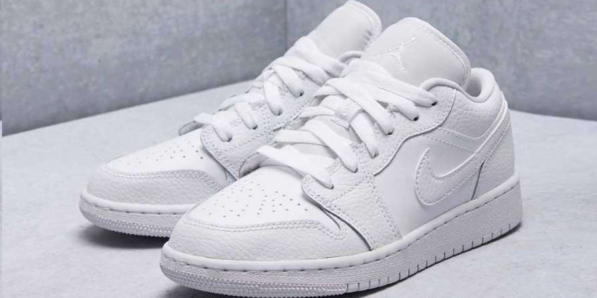 Spotlight on Air Jordan 1 Low Triple White (2022)