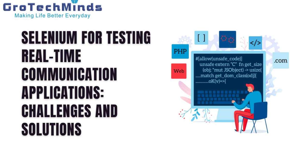 Selenium for Testing Real-Time Communication Applications: Challenges and Solutions
