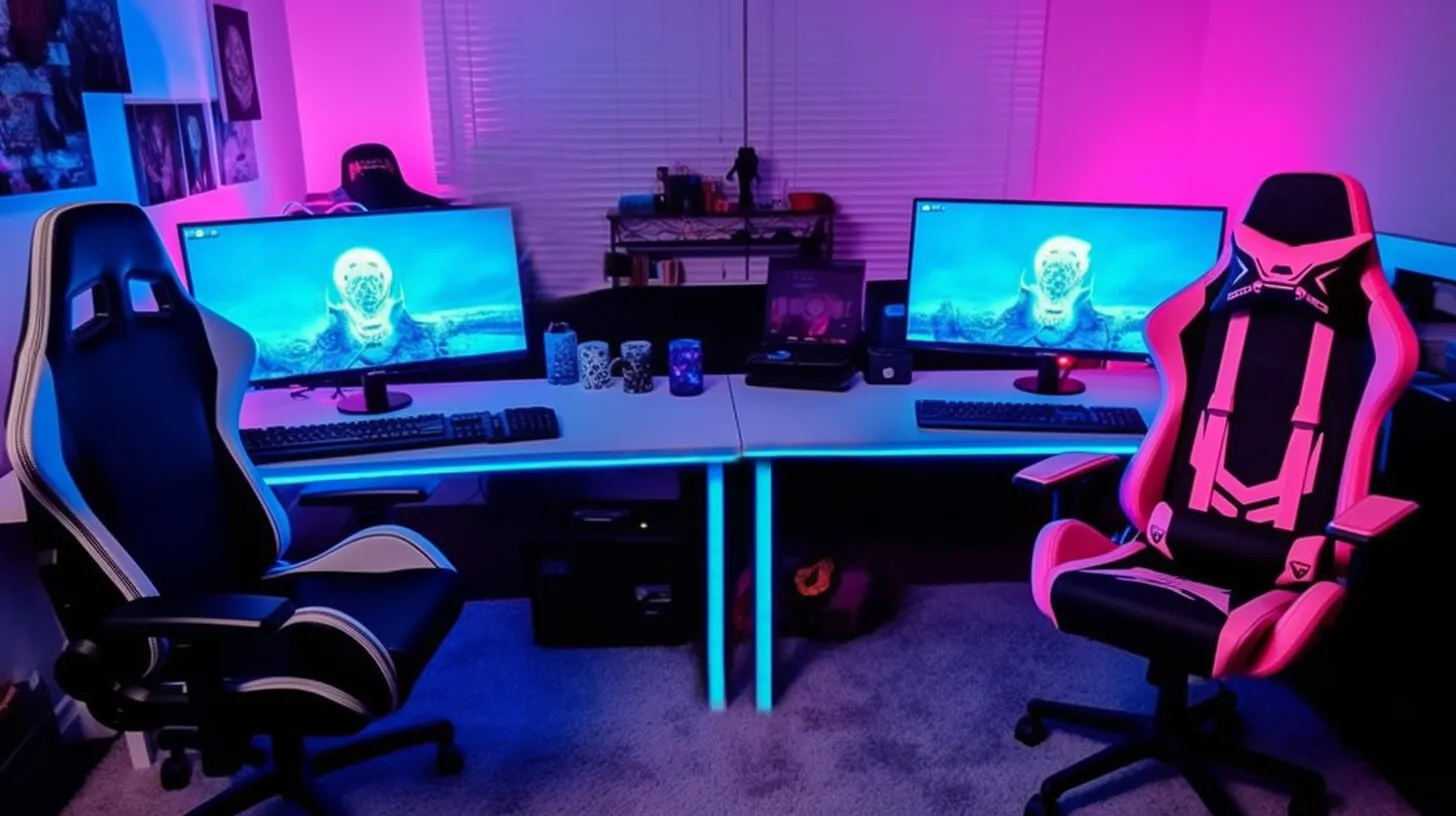 Two-player Game Room-game room lights