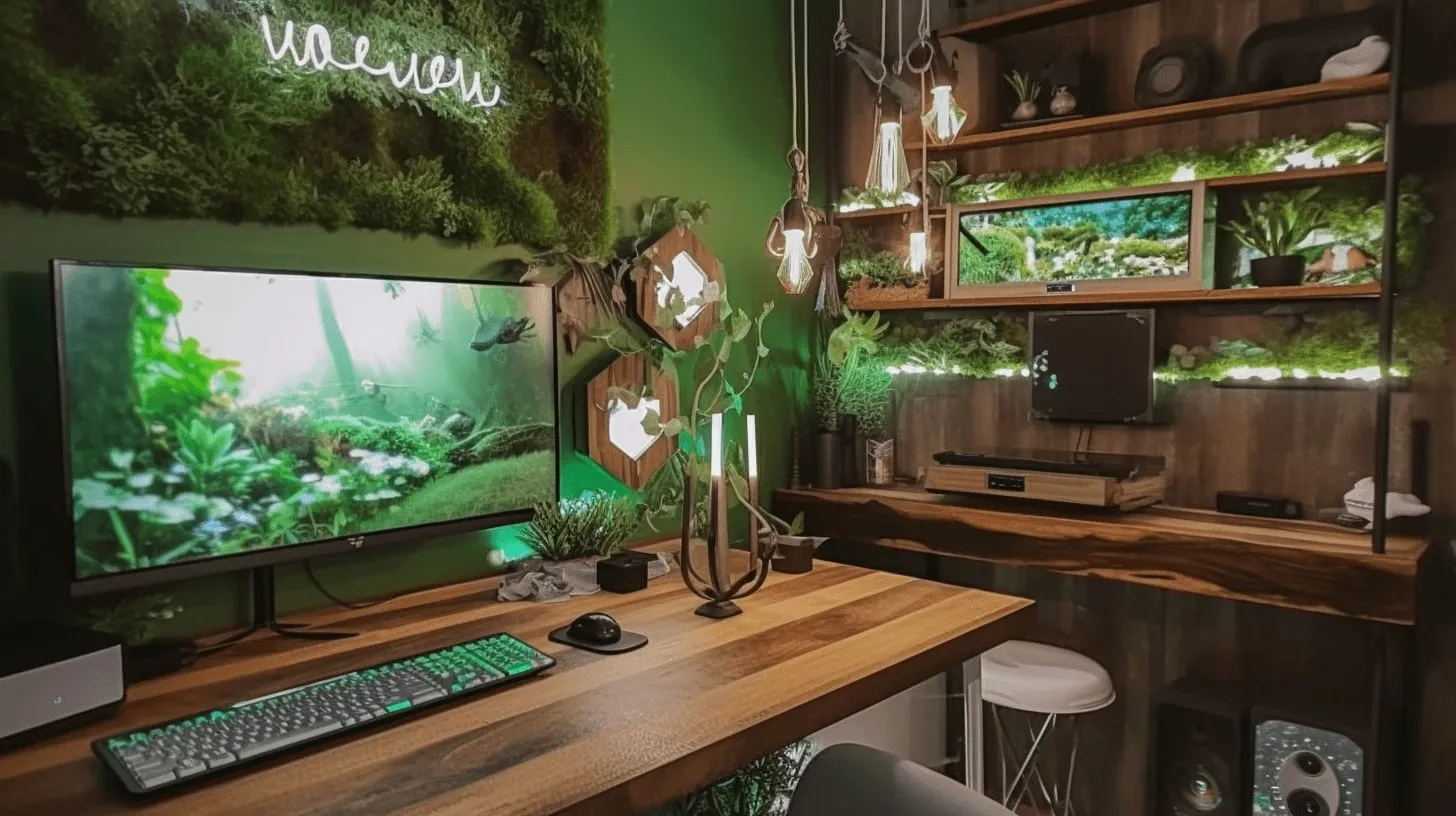 Forest-inspired Playrooms-game room light