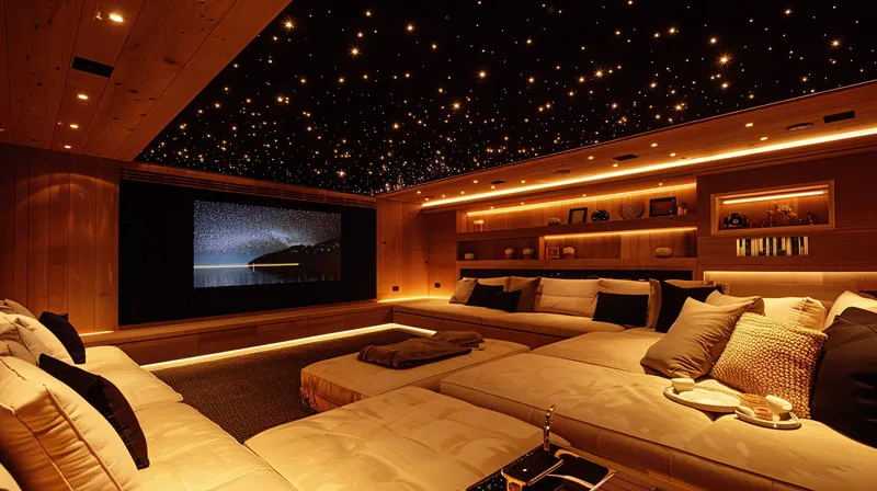 Home Theater Lighting Turns everyday entertainment into an extraordinary experience-muzata