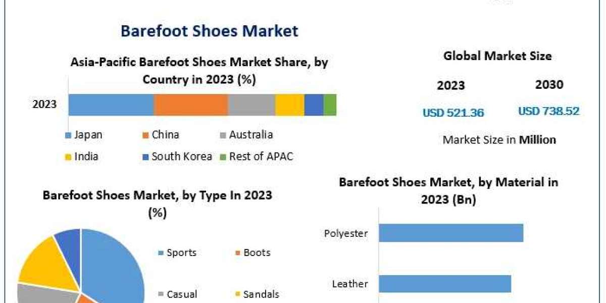 ​​​Barefoot Shoes Market Segmentation, Trends, Regional Outlook and Forecast to 2030