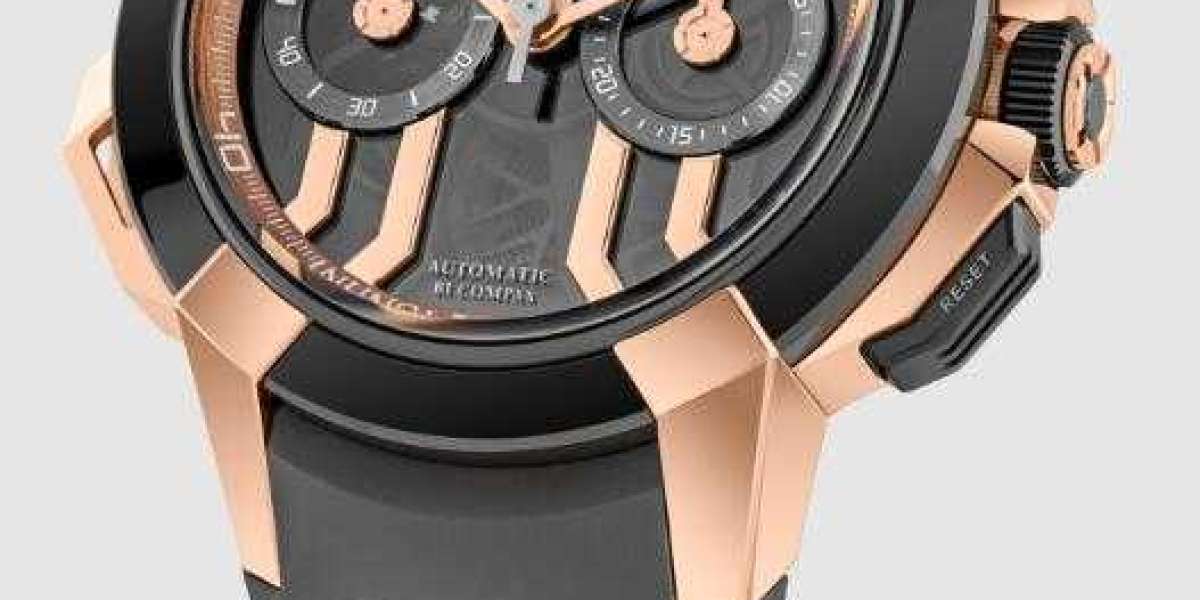 Jacob & Co. Epic X Chrono ROSE GOLD PAVE Watch