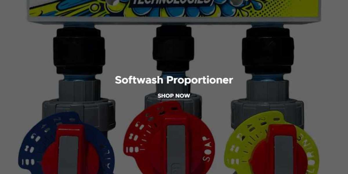 Softwash Proportioners: Revolutionizing the Cleaning Industry